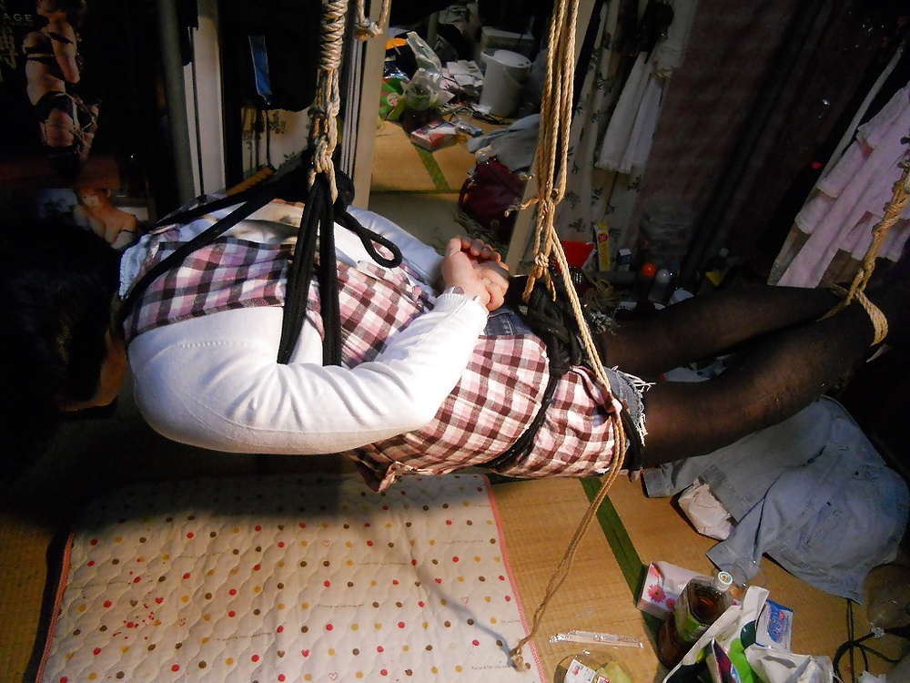 Rope play of fujiko with a apron #34978926
