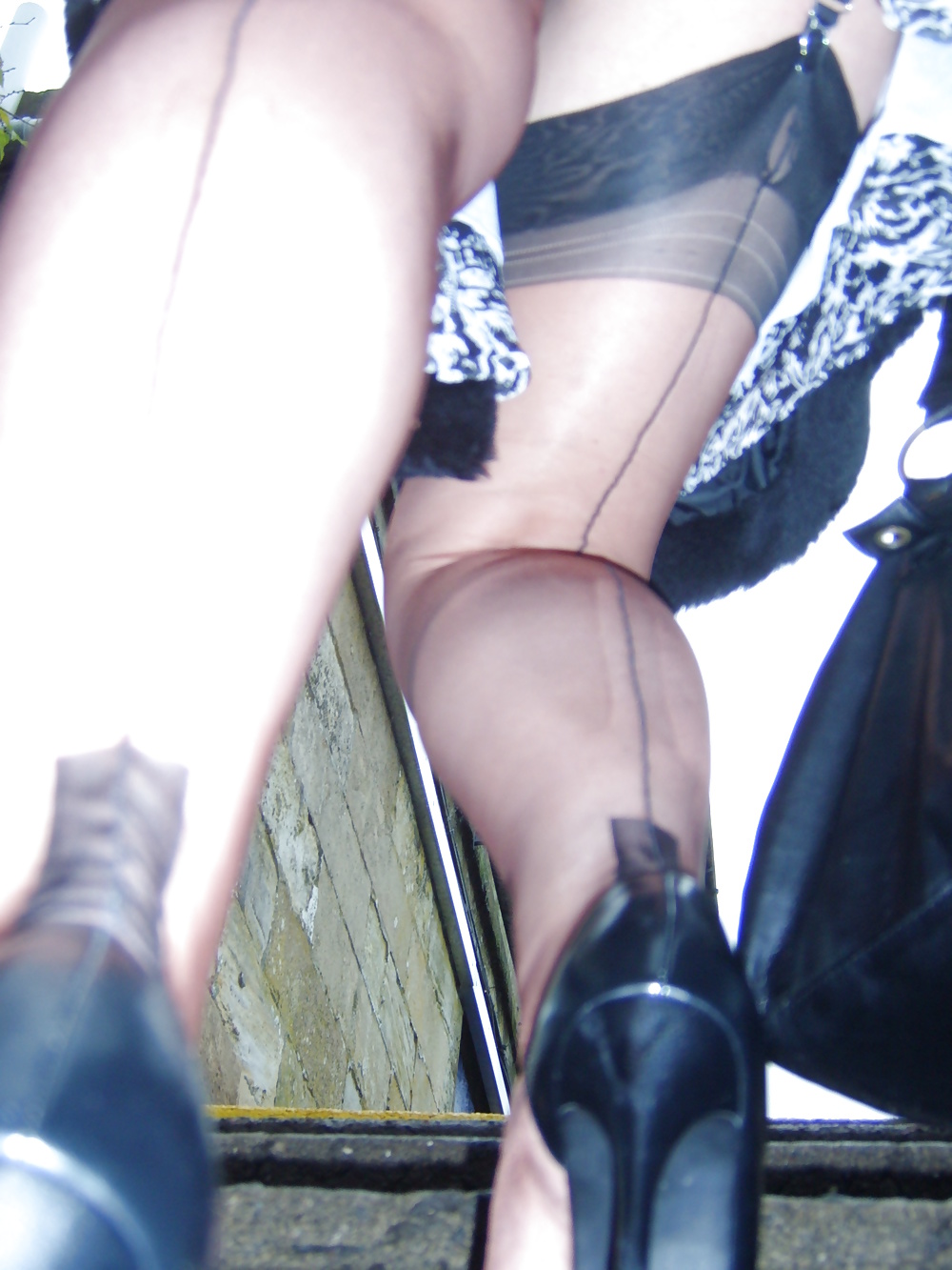 Teasing in my nylons #39629028