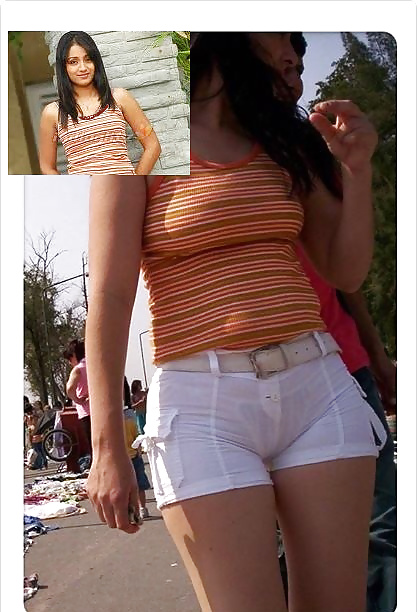 Indian sexy actress TRISHA non nude tight pants cameltoe #28122431