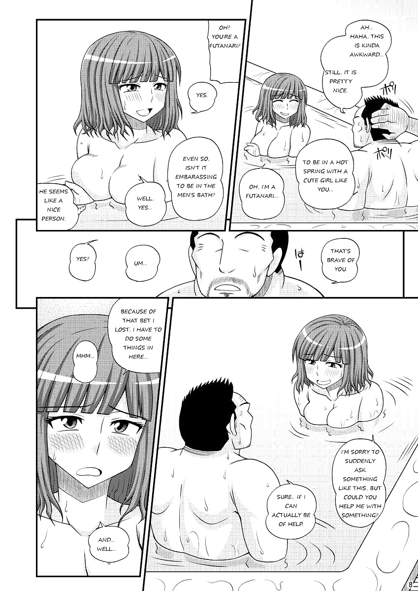 Comics Love (Futanari Girl Male Bath House Mission #2) #29901283