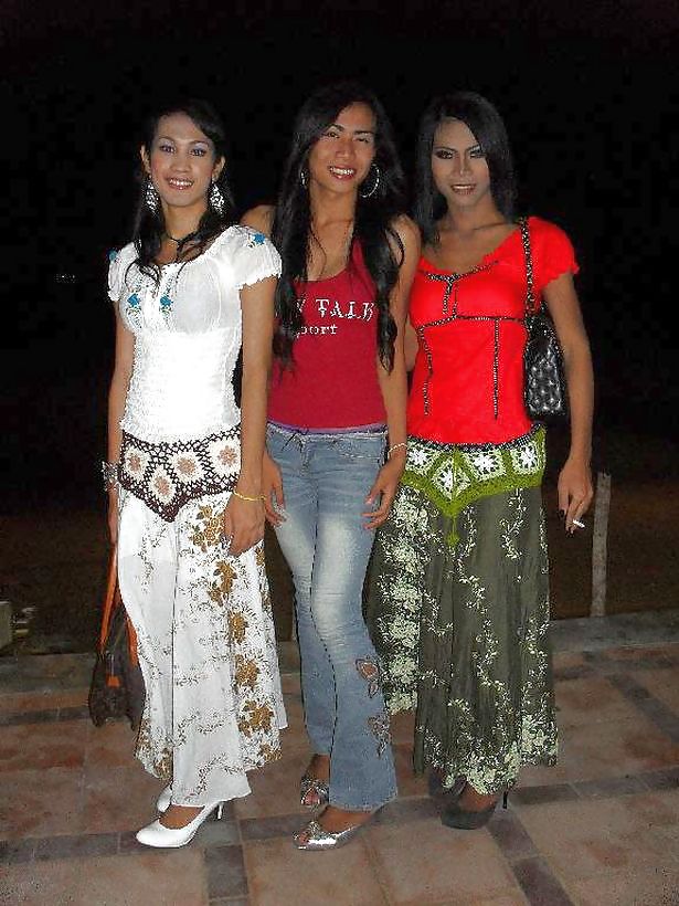 A couple of real Ladyboys #36807833