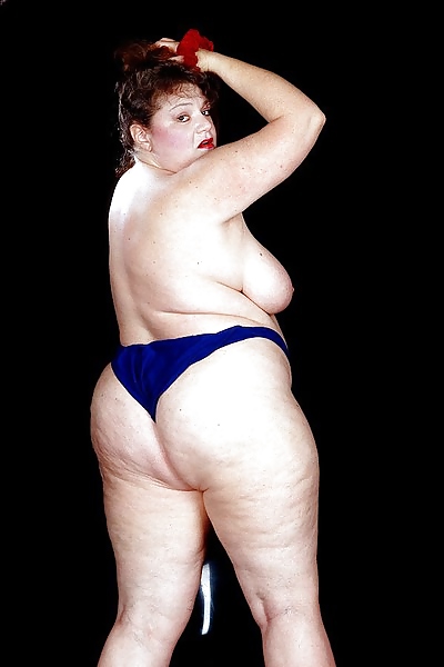 BBW mit blauem String  #24254993