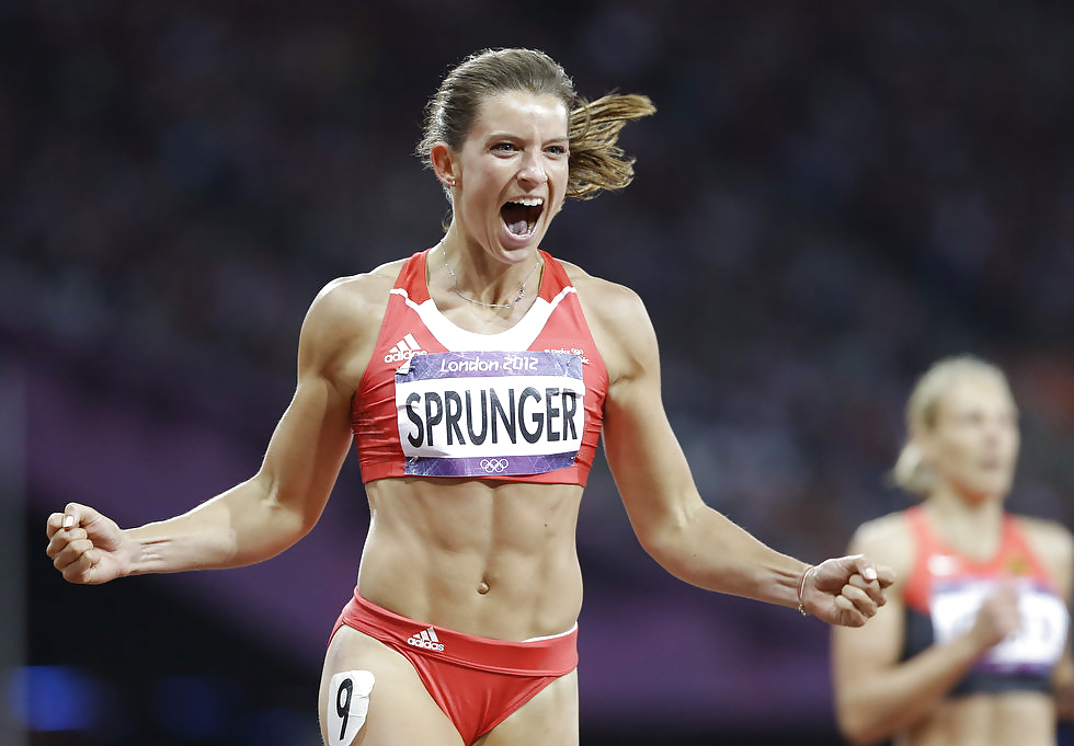 Ellen sprunger - sexy atletico dalla Svizzera con sixpack
 #28876288