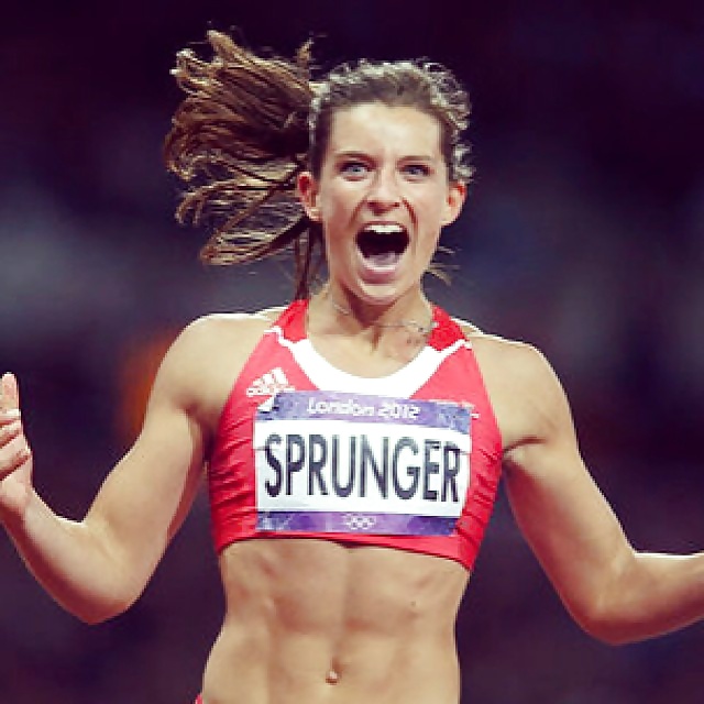 Ellen sprunger - sexy atletico dalla Svizzera con sixpack
 #28876330