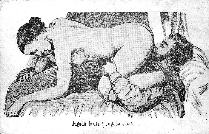 Vintage Erotic Drawings 9 #30671378