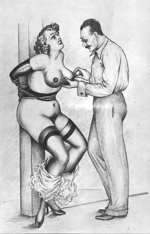 Vintage Erotic Drawings 9 #30671703