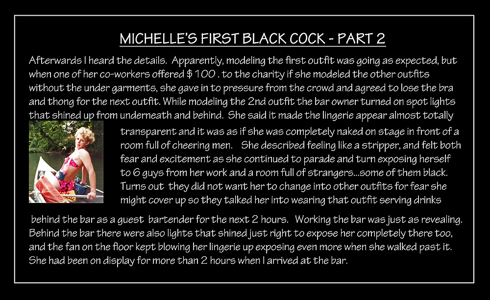 Michelles first interracial experience - a true story #33534368