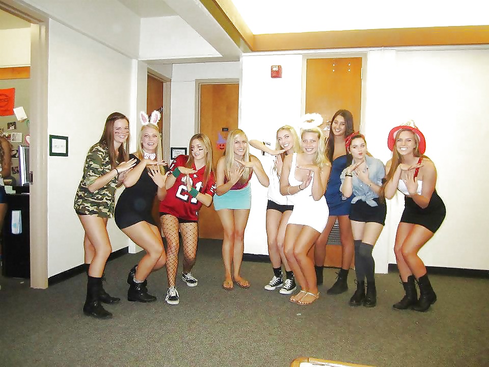 Sexy Cal Poly college sorority sluts, which would you fuck? #30976122