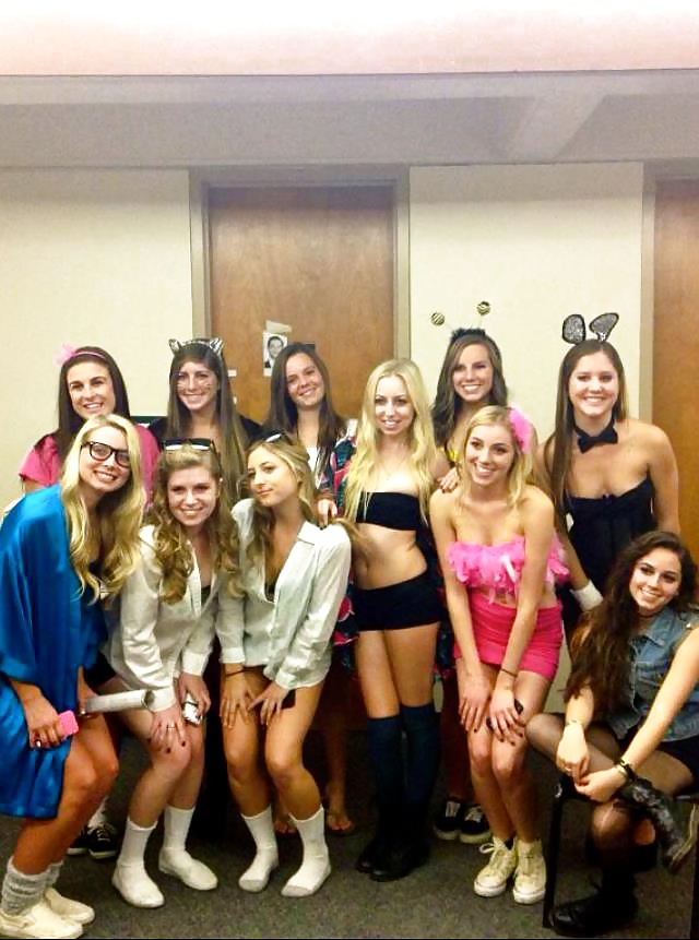Sexy Cal Poly college sorority sluts, which would you fuck? #30976131