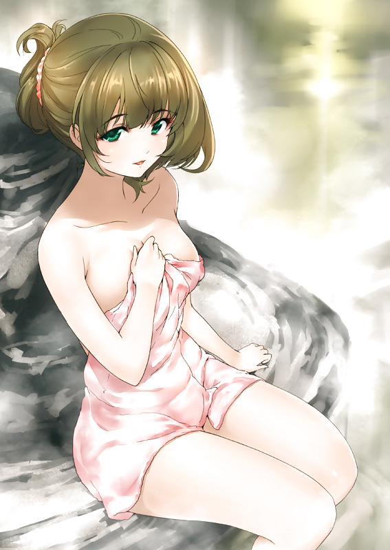 Anime style: naked towel #25156771