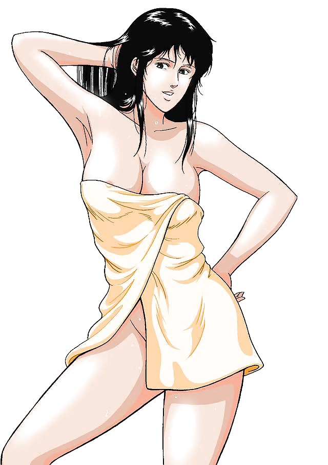 Anime style: naked towel #25156775