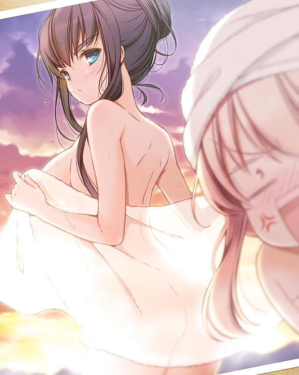 Anime style: naked towel #25156778