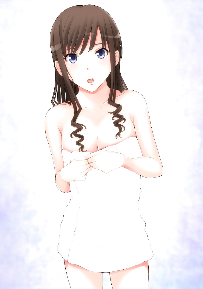 Anime style: naked towel #25156805