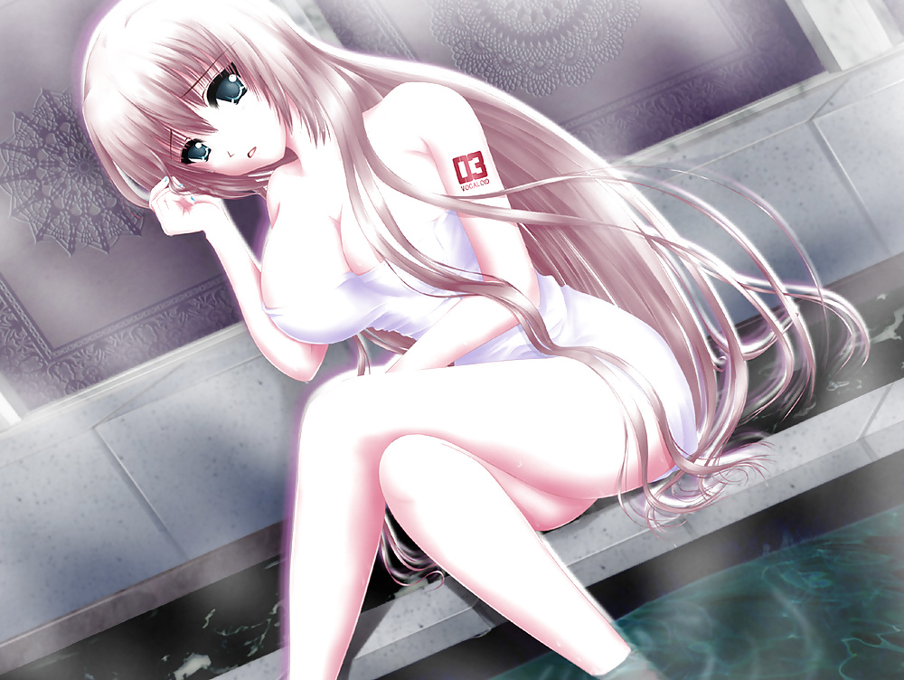 Anime style: naked towel #25156812