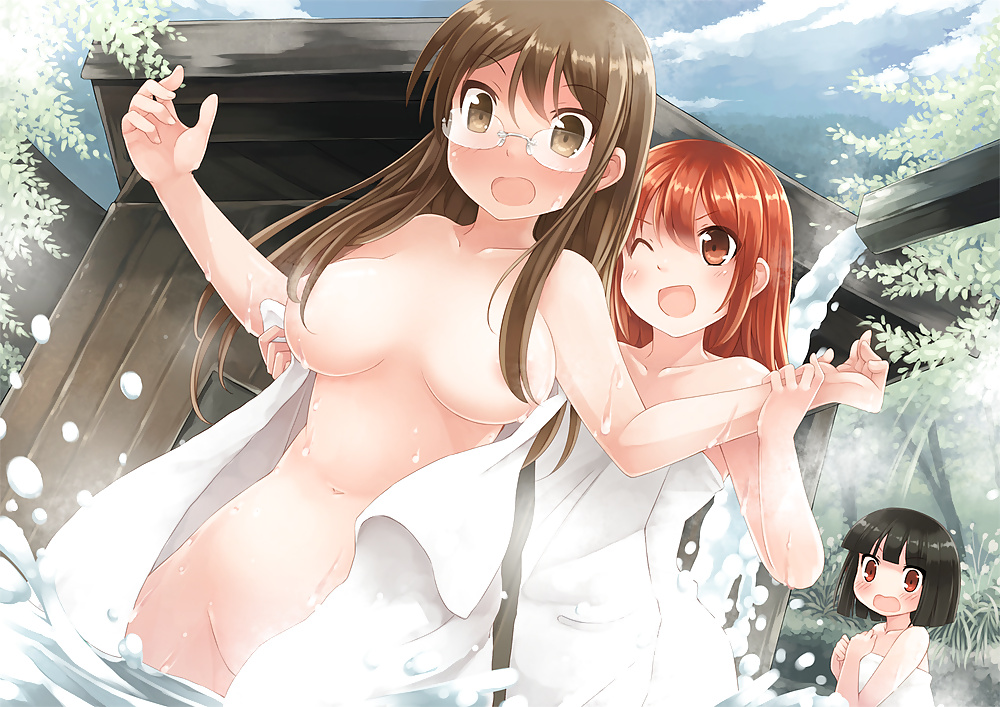 Anime style: naked towel #25156828
