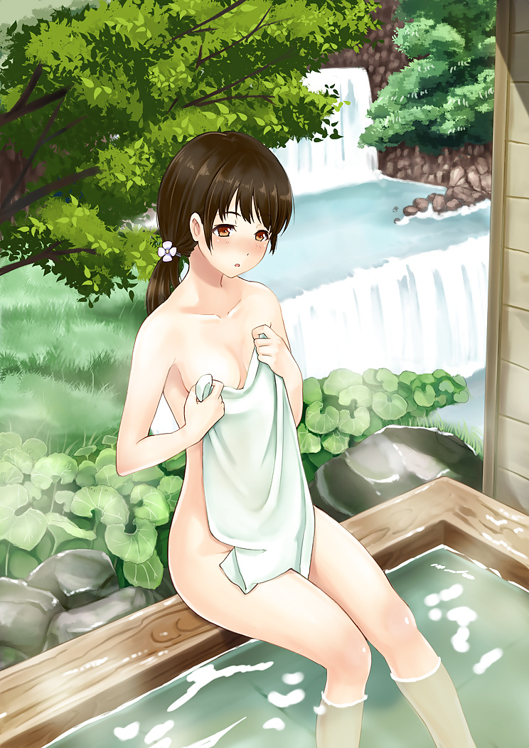 Anime style: naked towel #25156861