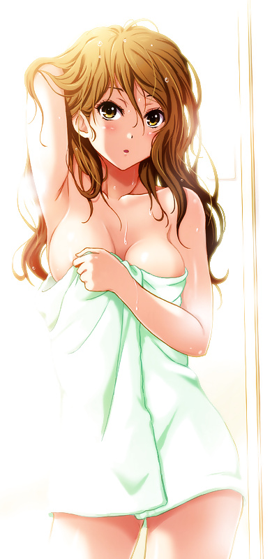 Anime style: naked towel #25156946