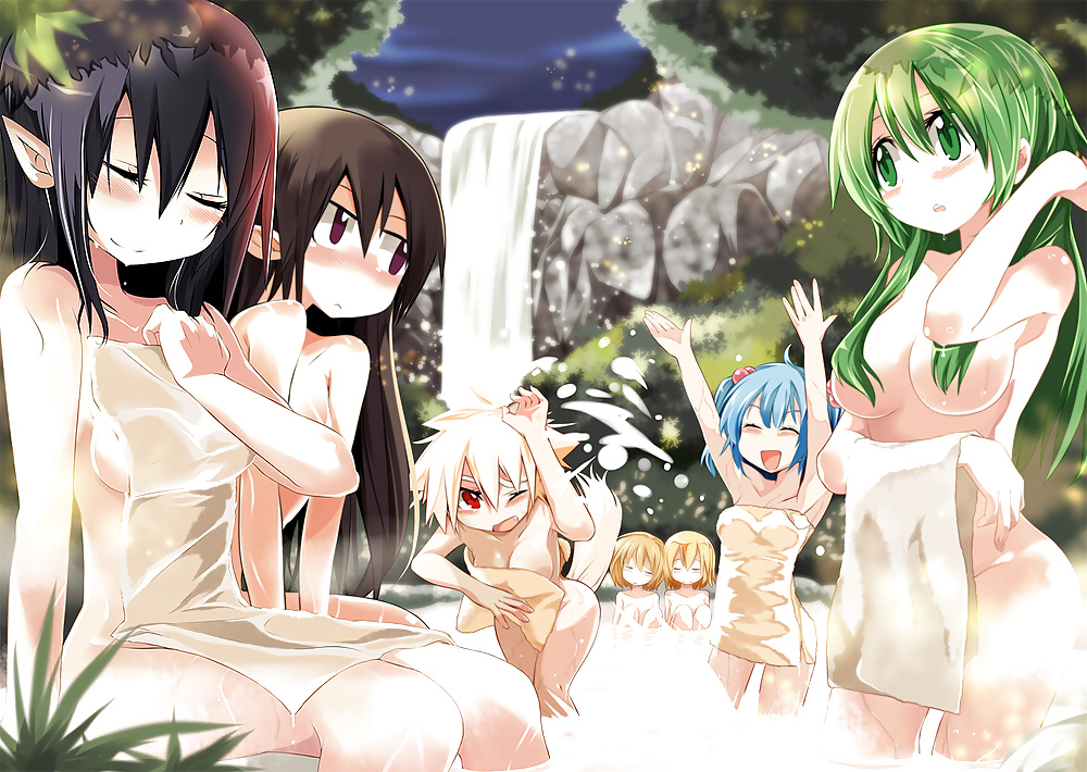 Anime style: naked towel #25156953