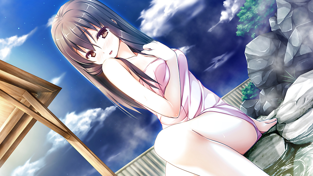 Anime style: naked towel #25157002