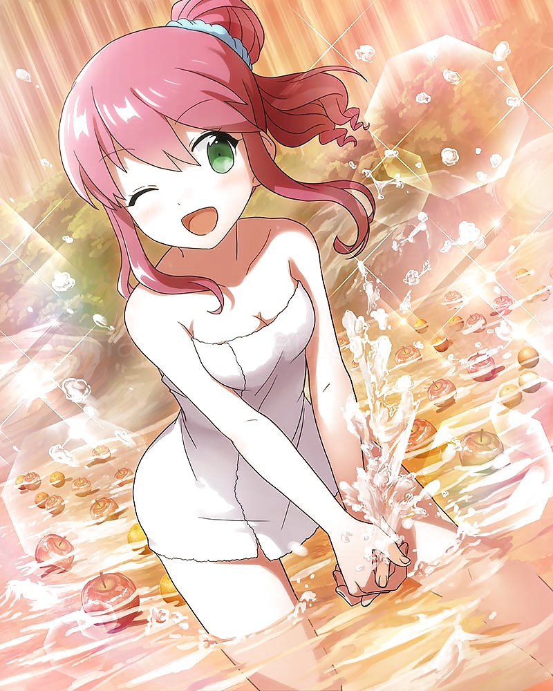 Anime style: naked towel #25157073
