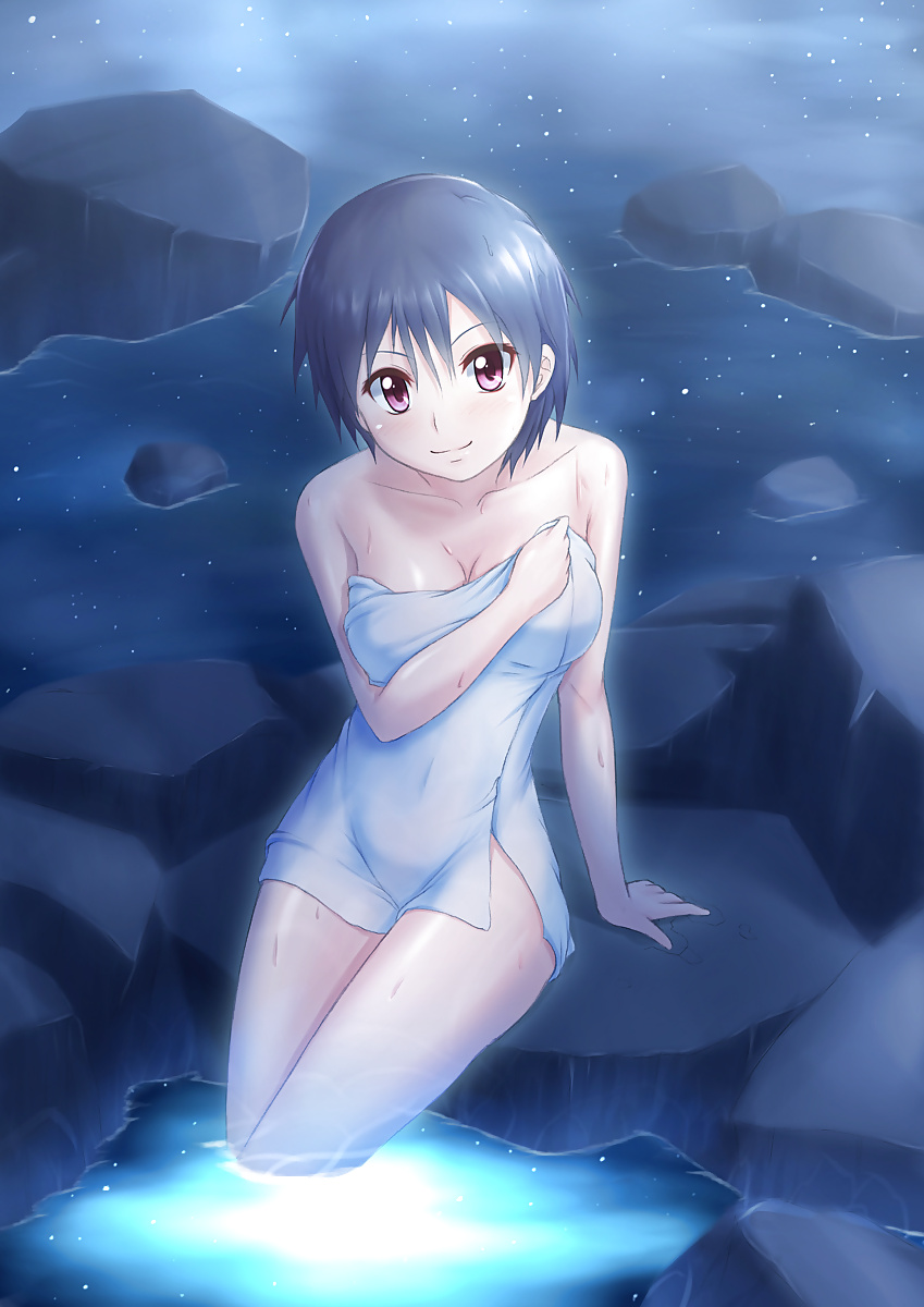 Anime style: naked towel #25157147