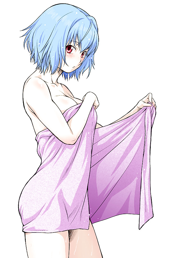 Stile Anime: asciugamano nudo
 #25157282