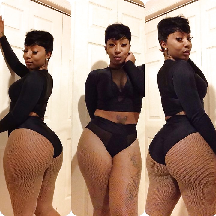 Thick big booty black sexy bitch 2 #35420767