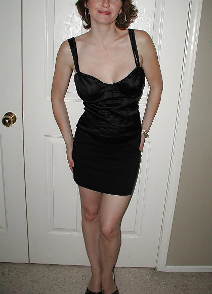 Heißen Damen In Schwarz Oder Rot 07 #35912073