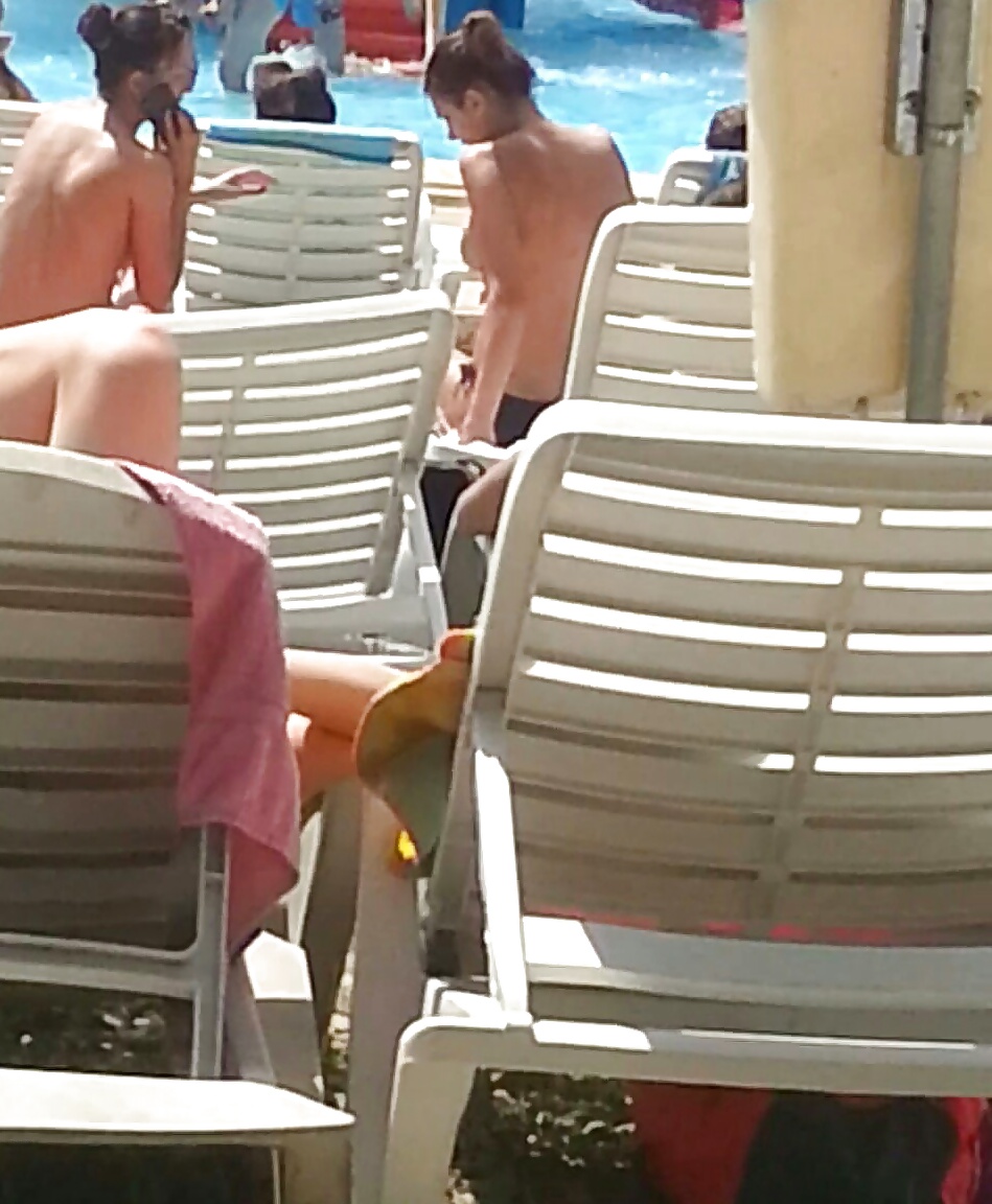 Spy sexy teens topless pool romanian #29801474