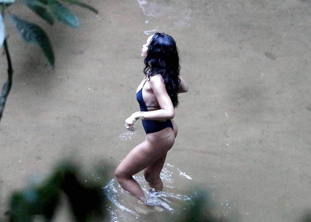 Rihanna Swimsuit Candids in Rio de Janeiro  #24214188