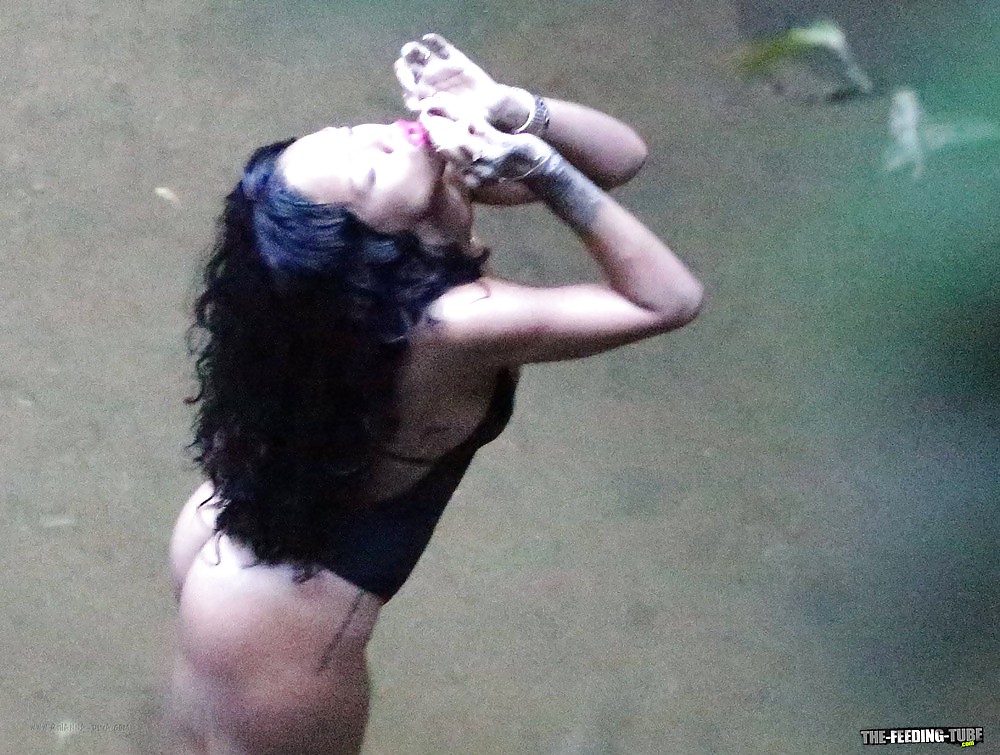 Rio de janeiroでのRihannaの水着写真 
 #24214222