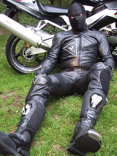 Motorbike fuck, gear, leather, motorcycle. Anal. #31828902