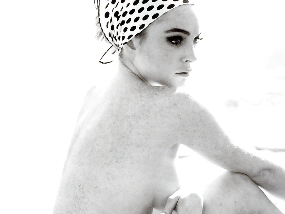 Lindsay Lohan ... Black And White #34269086