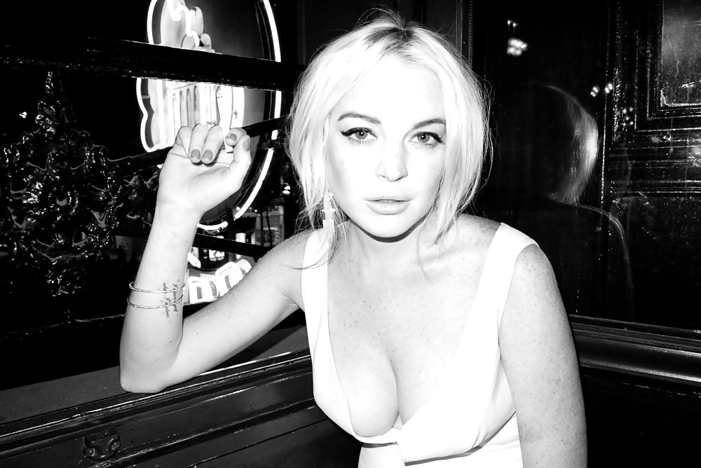 Lindsay Lohan ... Schwarz Und Weiß #34269159
