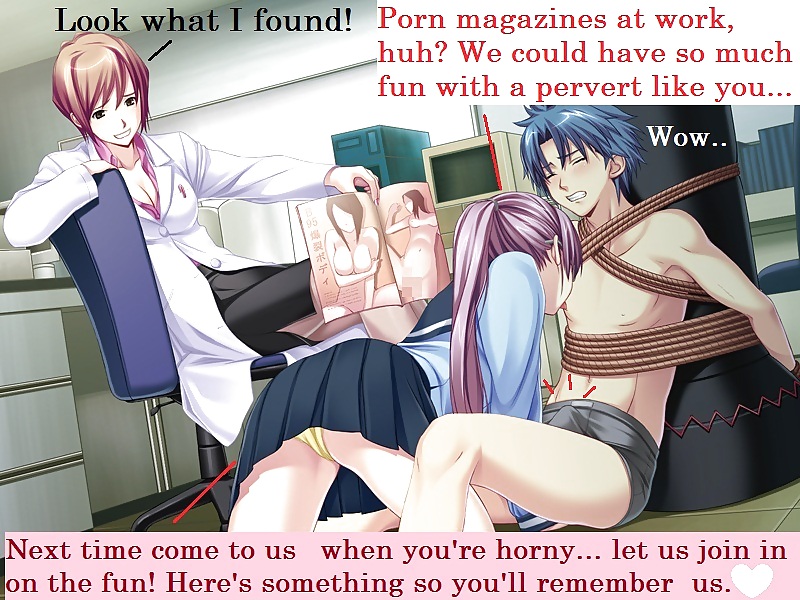 Hentai with Captions 4! Theme: Male Humiliation #37151466