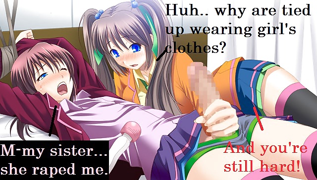 Hentai with Captions 4! Theme: Male Humiliation #37151473