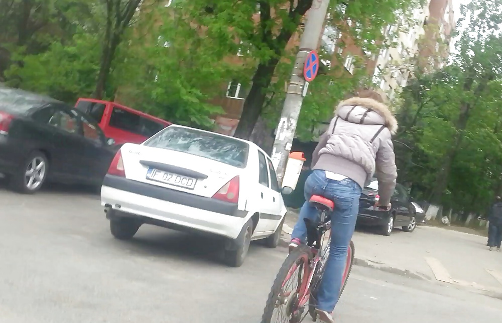 Spion Fahrrad Alt + Jungen Rumänisch #34490363