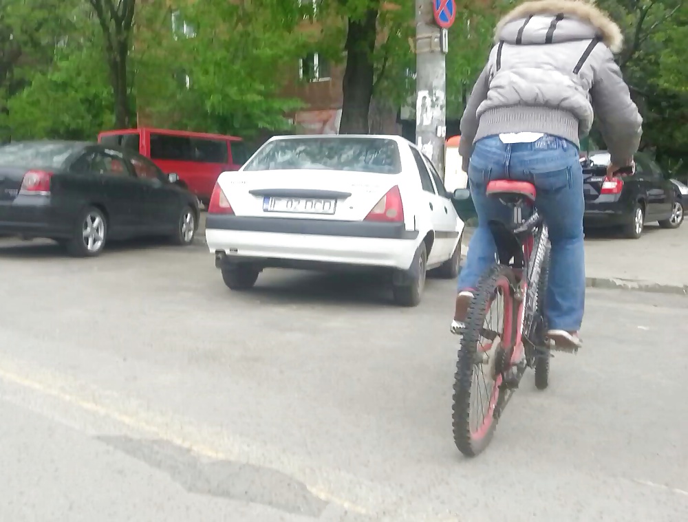 Spion Fahrrad Alt + Jungen Rumänisch #34490367