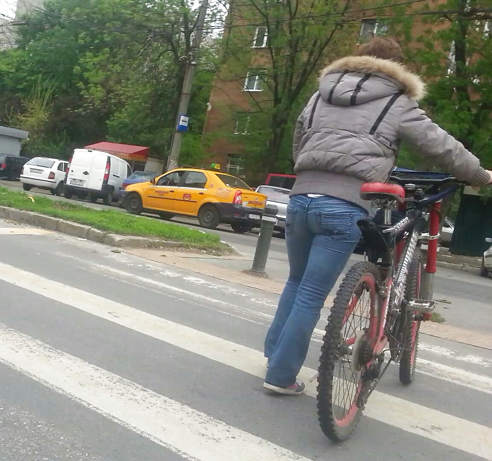 Spion Fahrrad Alt + Jungen Rumänisch #34490390