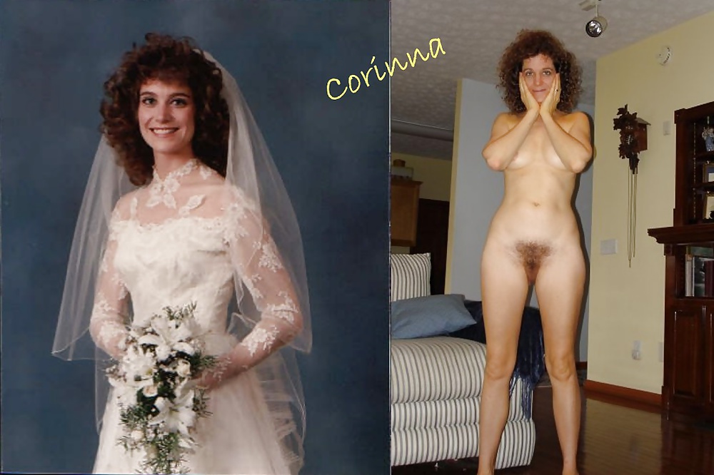 Real Amateur Brides Dressed Undressed #24550579