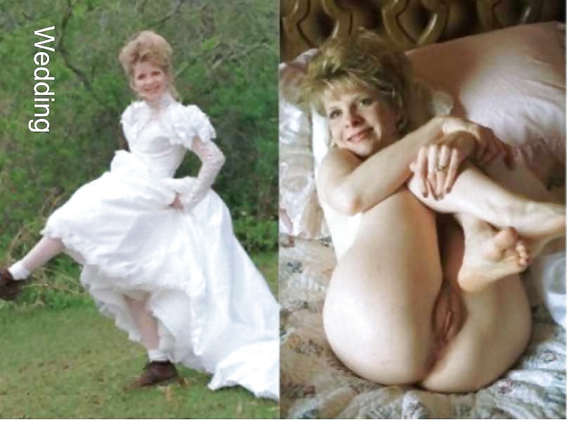 Real Amateur Brides Dressed Undressed #24550706