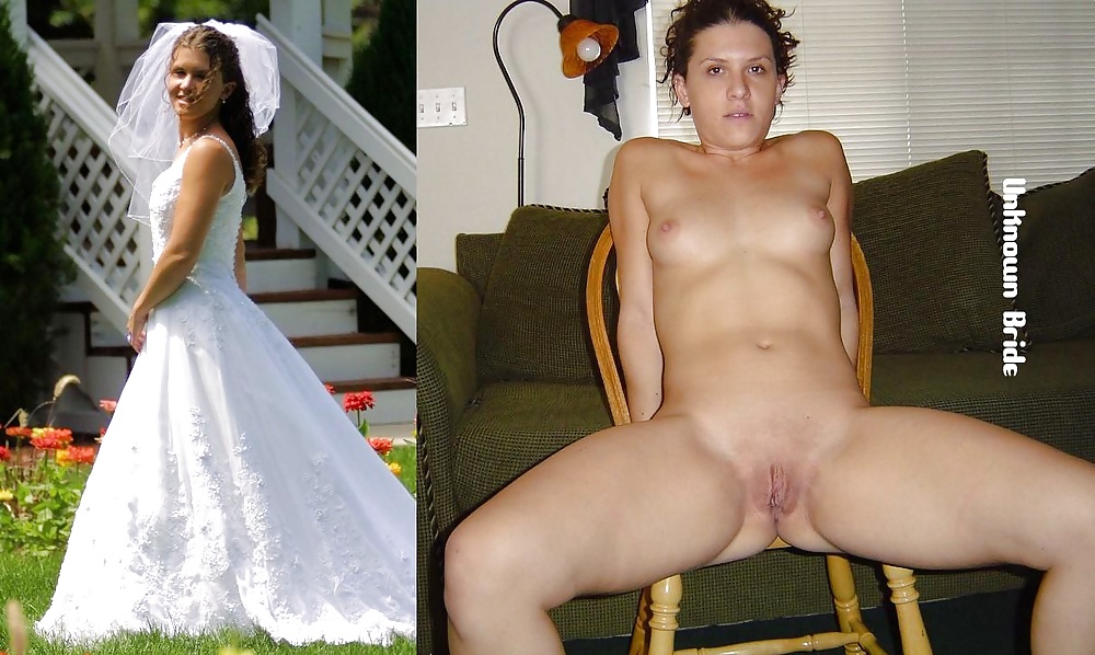 Real Amateur Brides Dressed Undressed #24550741