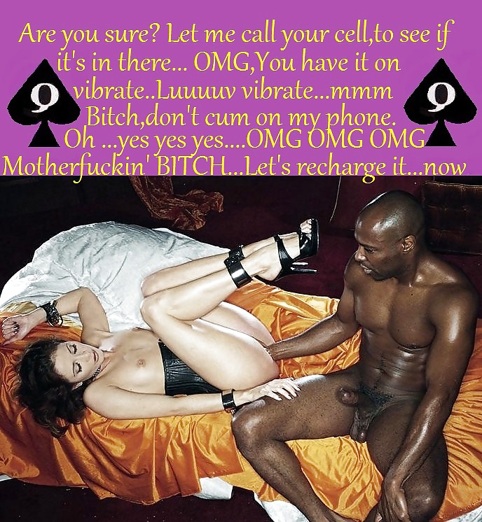 Interracial Captions: BBC training their Sissy's 12 #23156059