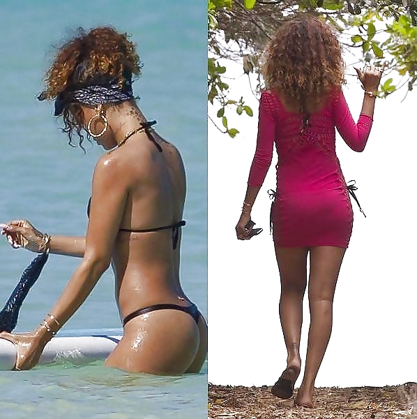 Lassen Sie Uns über .. Rihanna Ass (genießen Und Kommentar) Abspritzen #26085510