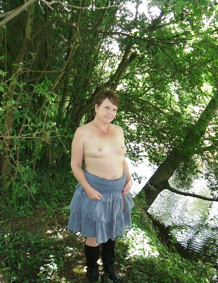 Naked by the river bank #27968040