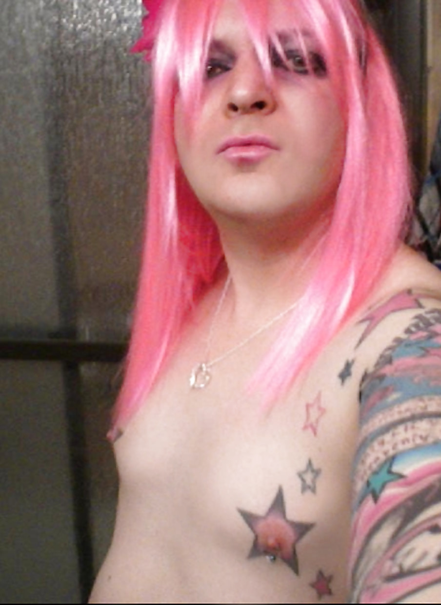 Pink-Erotica Sexy Pink Sissyboy #33297682