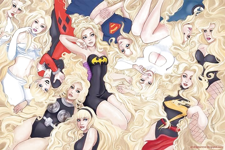 Sexy superhéroes femeninos(dibujos animados y cosplay)#4
 #30300836
