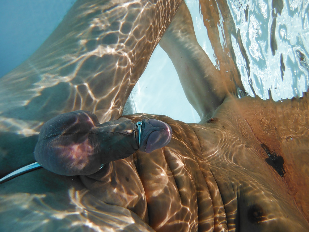 Cockring plug en piscine
 #37681298