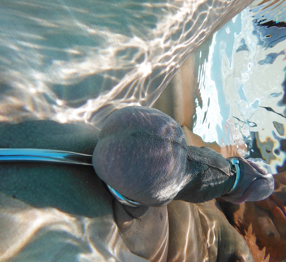 Cockring plug en piscine
 #37681307