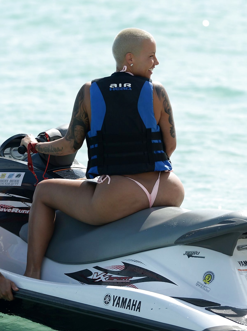 Amber Rose Beach 2015 january #41059630